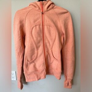 Lululemon fleece lined zip up jacket